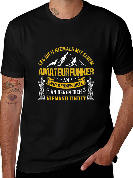 Amateurfunker T-Shirt - Funny German Ham Radio Operator Tee