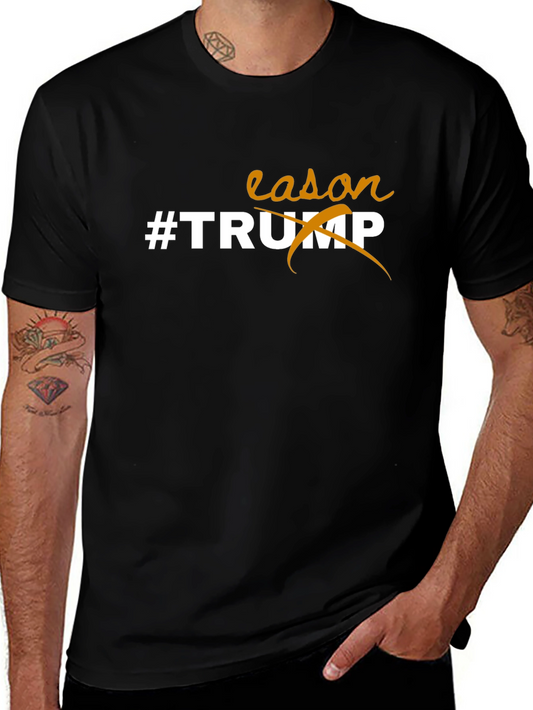 Anti-Trump T-Shirt Eason Design Black