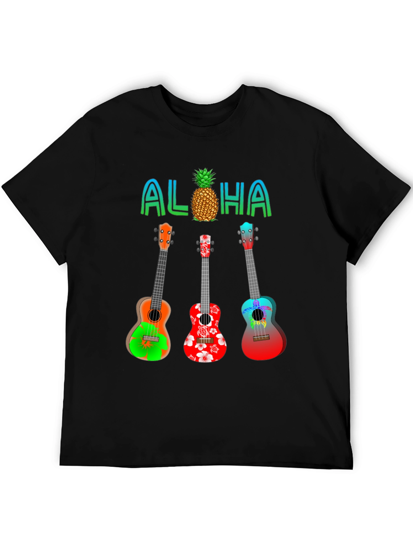 Aloha Ukulele Graphic Tee