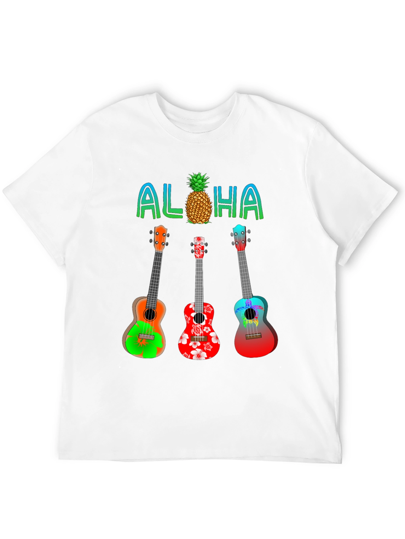 Aloha Ukulele Graphic Tee