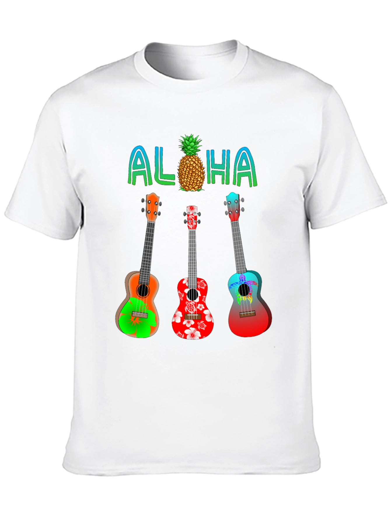 Aloha Ukulele Graphic Tee
