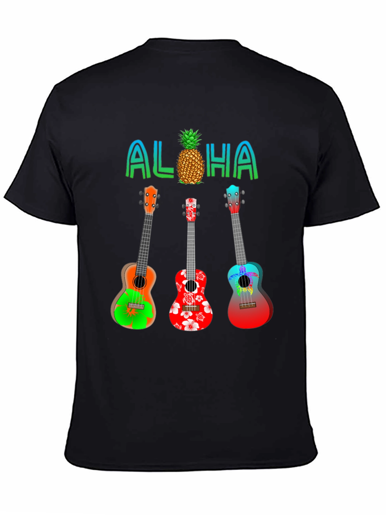 Aloha Ukulele Graphic Tee