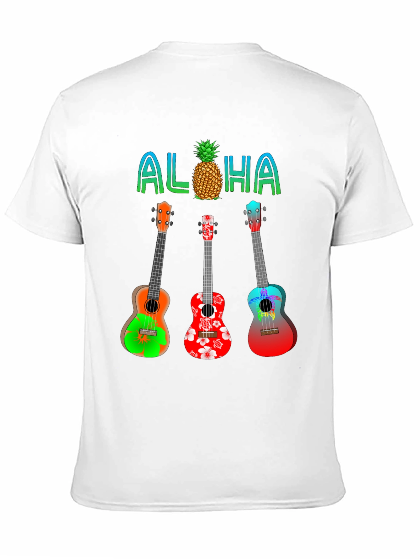 Aloha Ukulele Graphic Tee