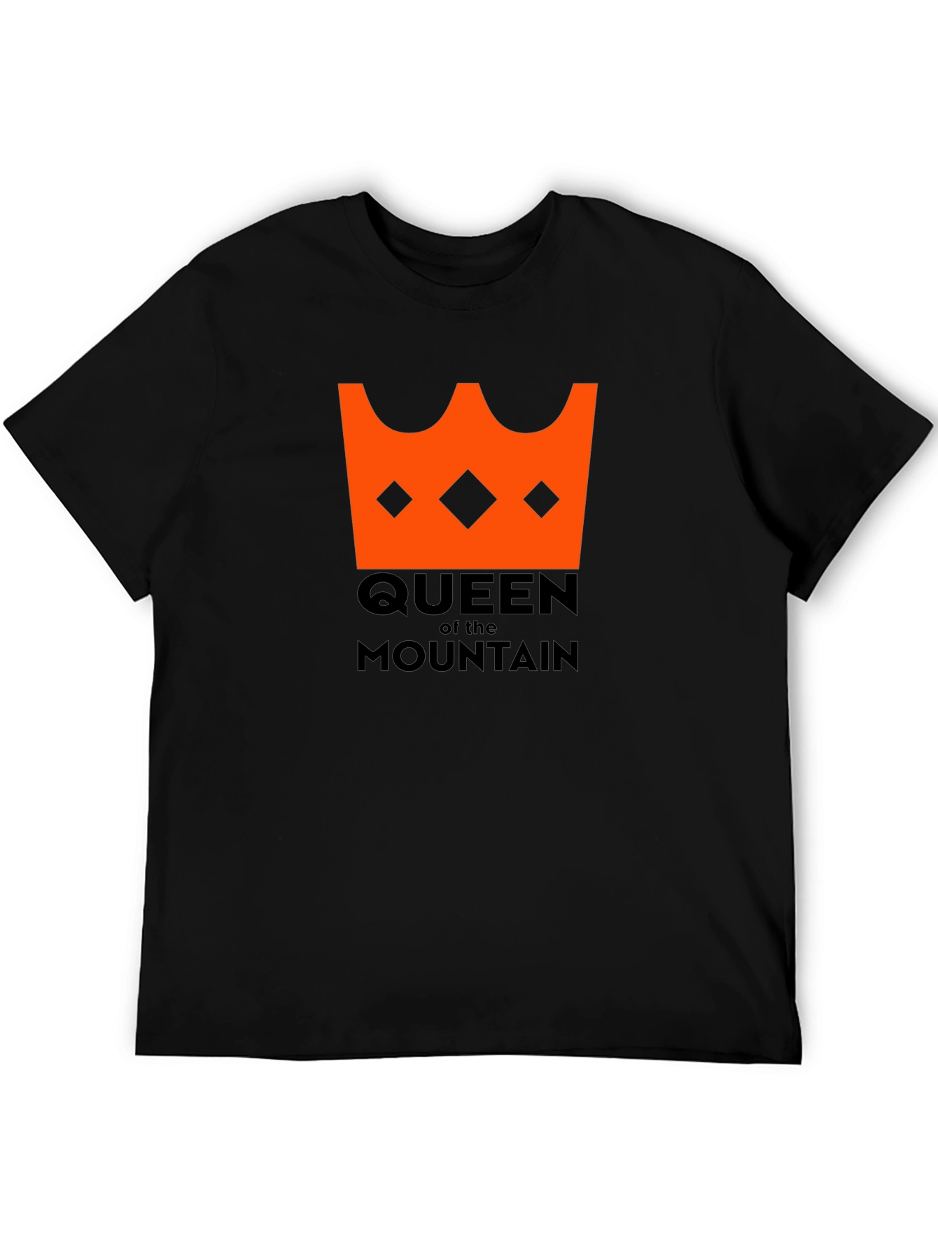 Queen of the Mountain Black Graphic Tee