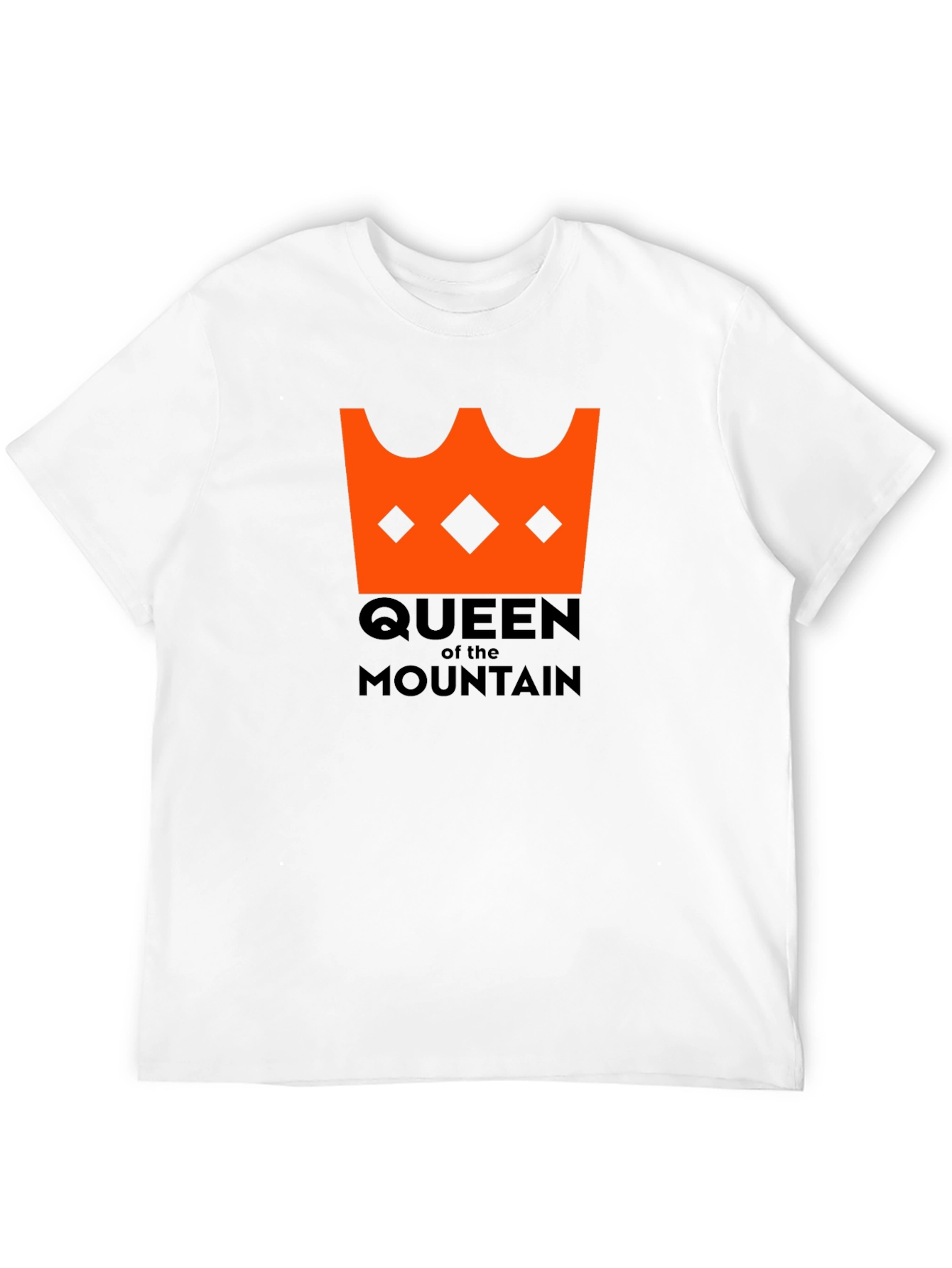 Queen of the Mountain Black Graphic Tee