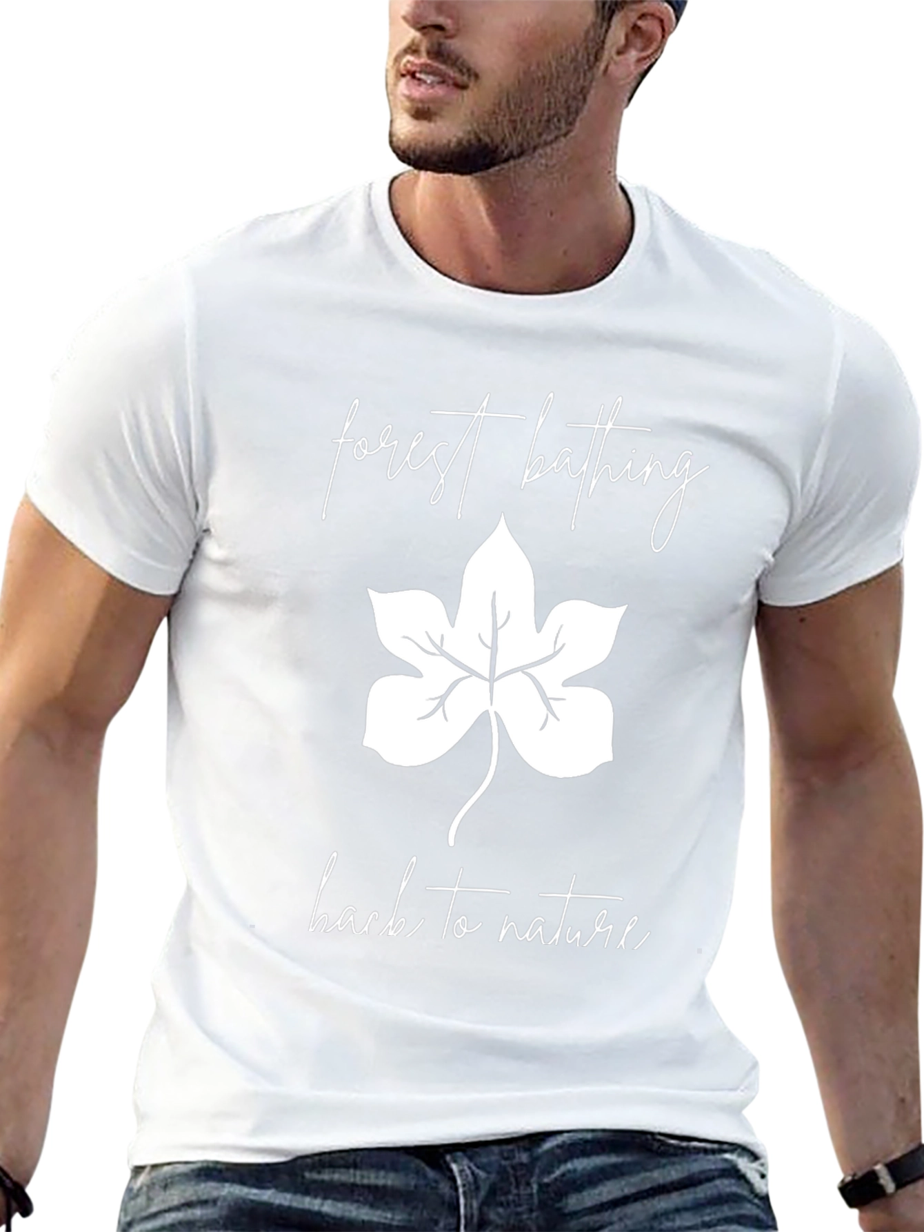 Forest Bathing Graphic Tee - Back to Nature