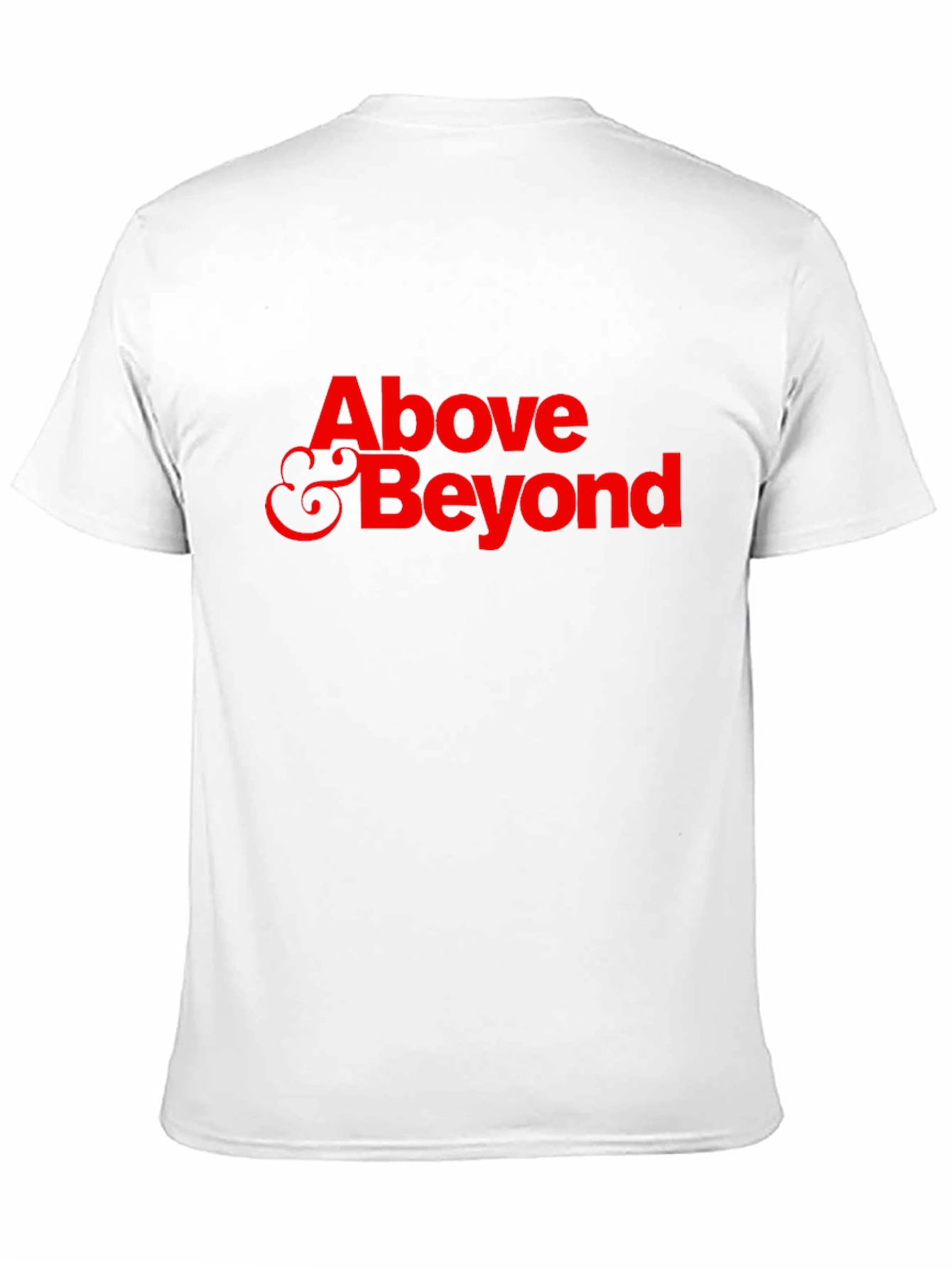 Above & Beyond Black Cotton Graphic Tee