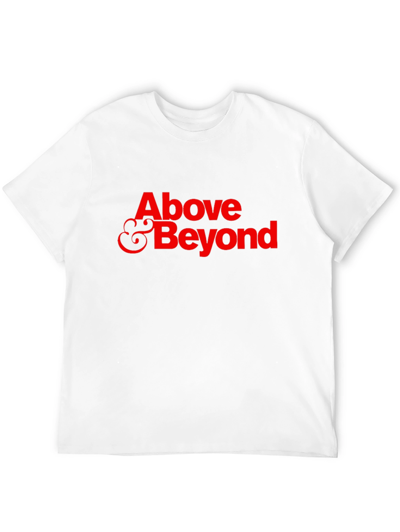 Above & Beyond Black Cotton Graphic Tee