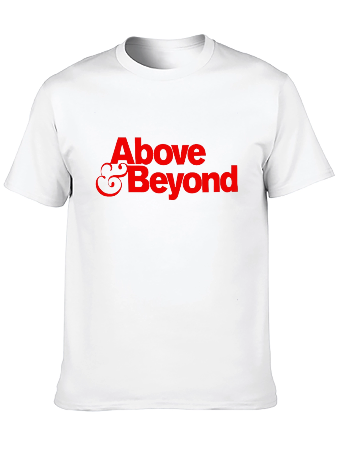 Above & Beyond Black Cotton Graphic Tee