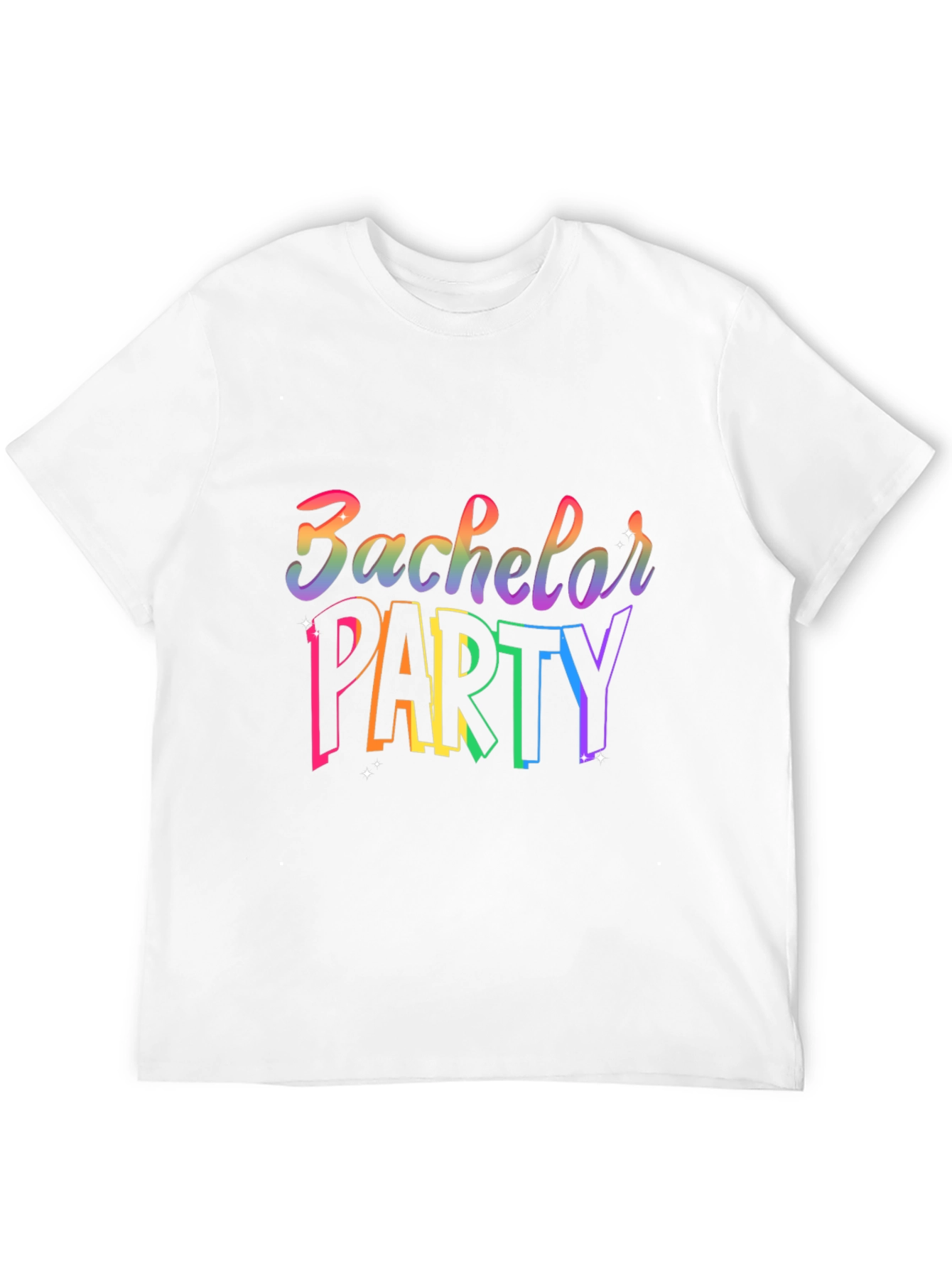 Rainbow Bachelor Party T-Shirt