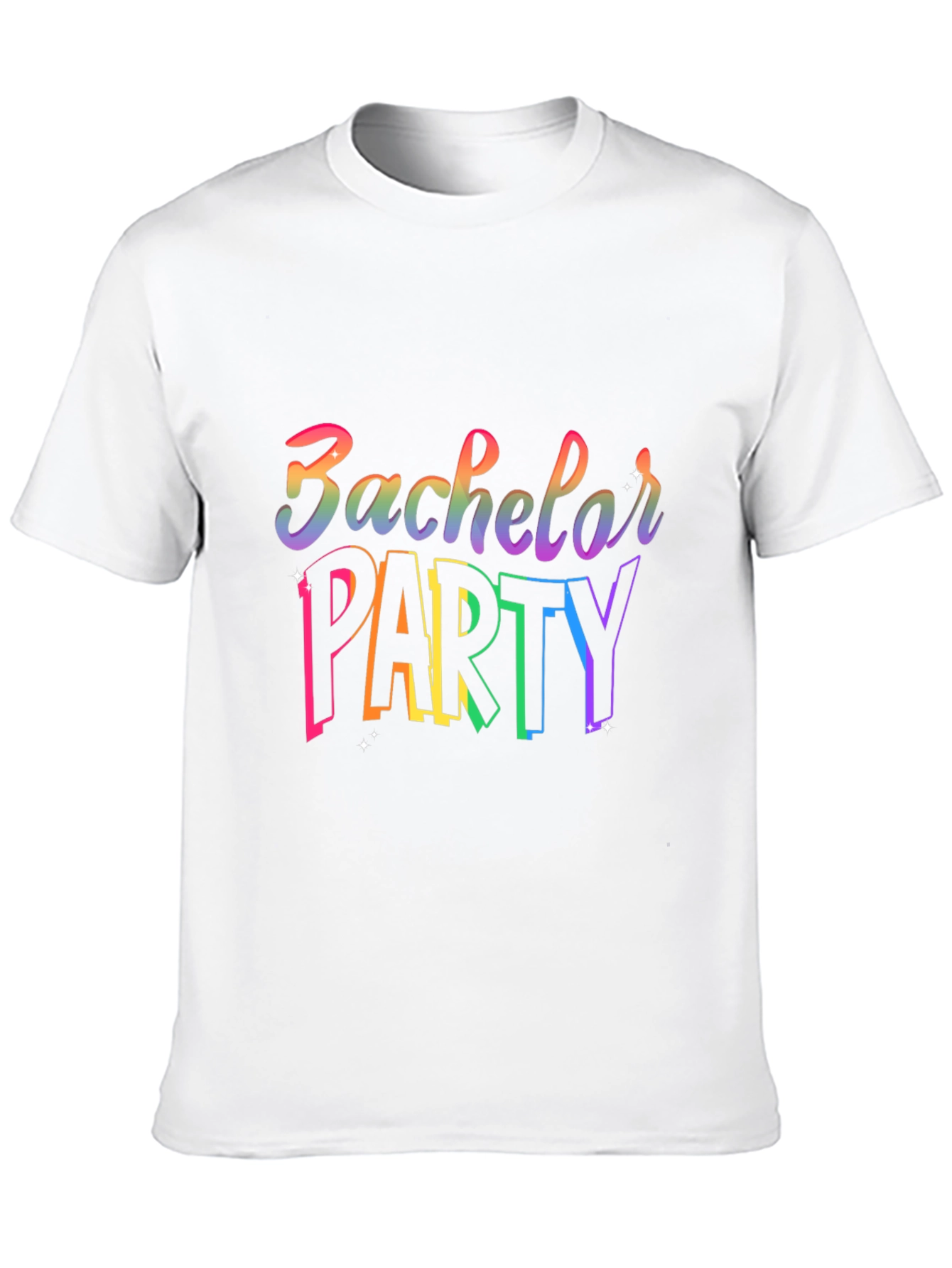 Rainbow Bachelor Party T-Shirt