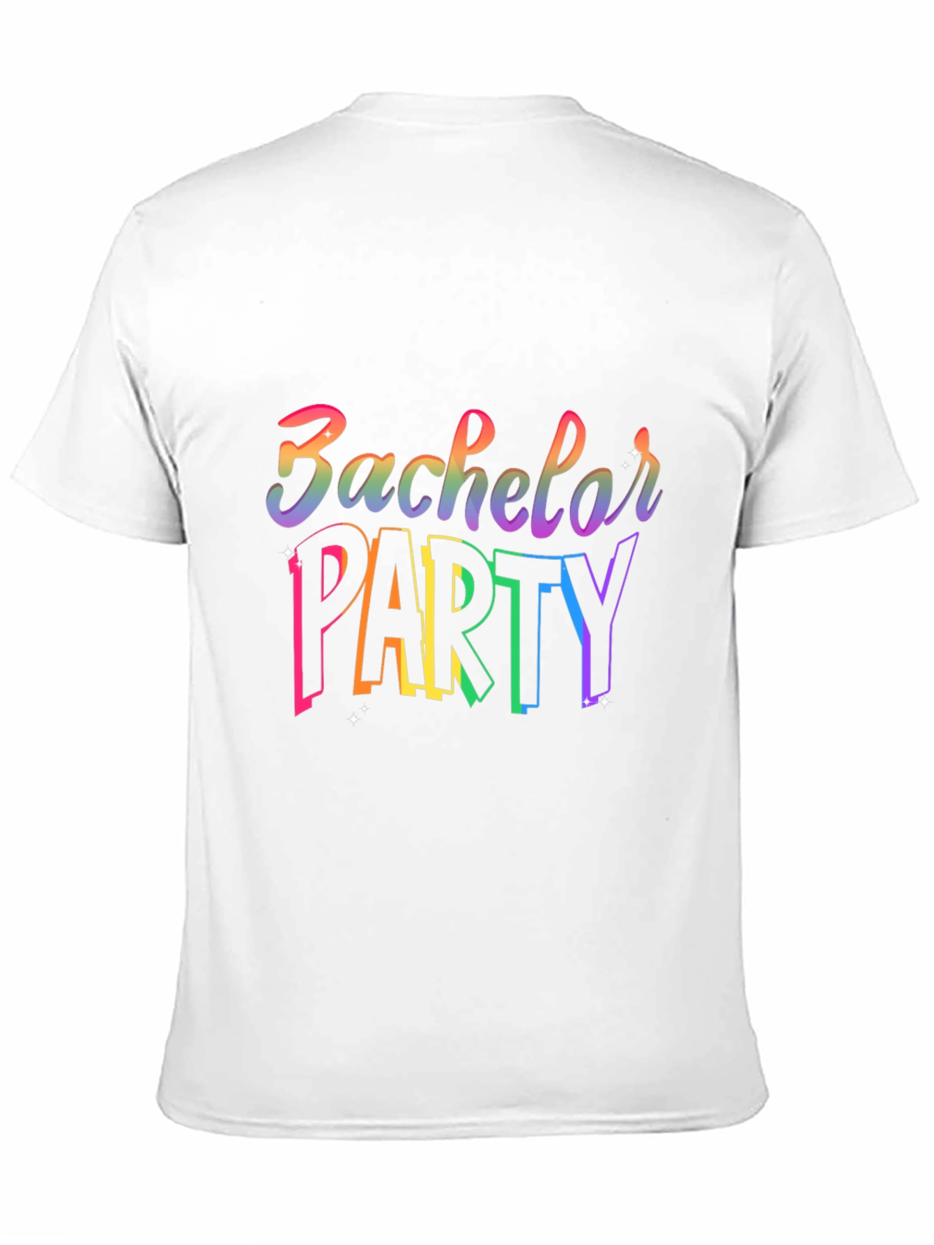 Rainbow Bachelor Party T-Shirt