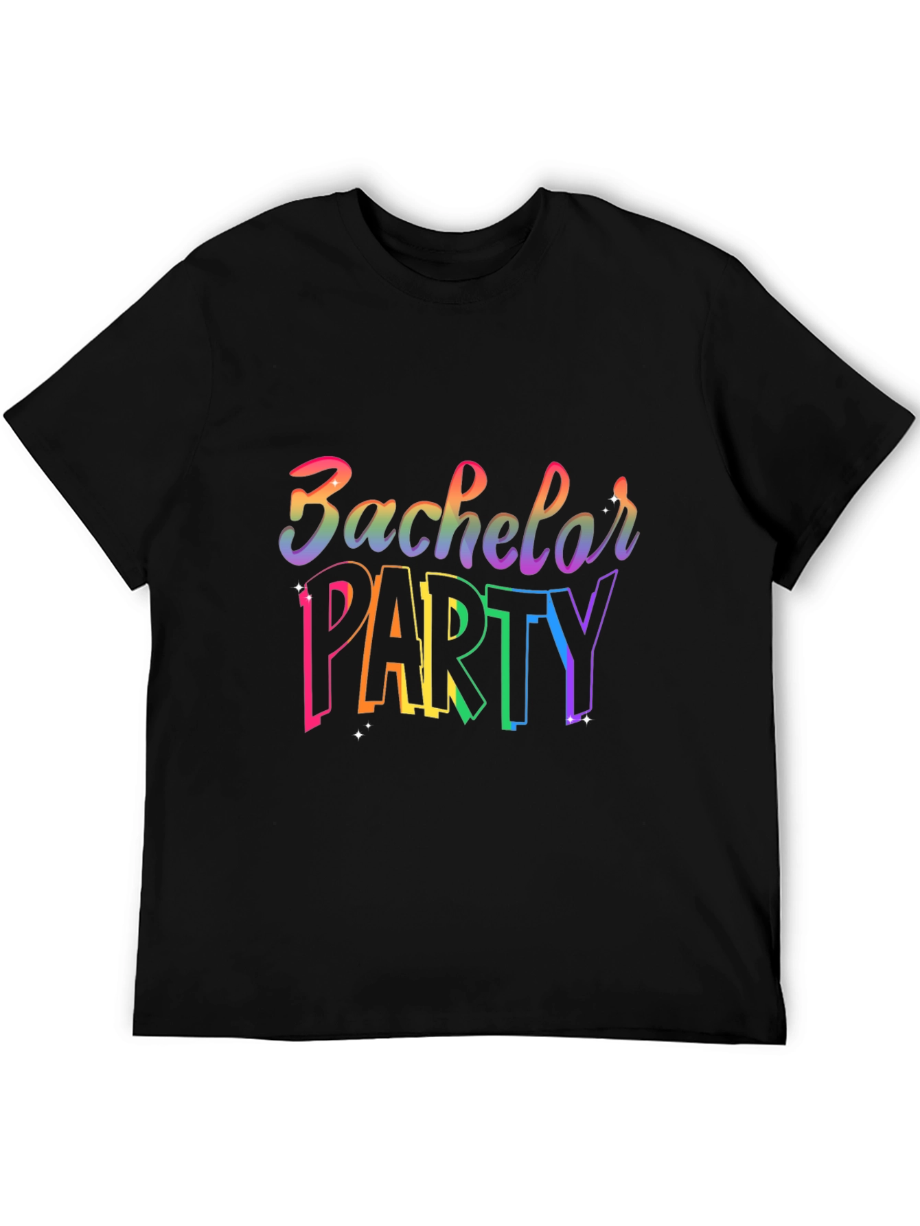 Rainbow Bachelor Party T-Shirt