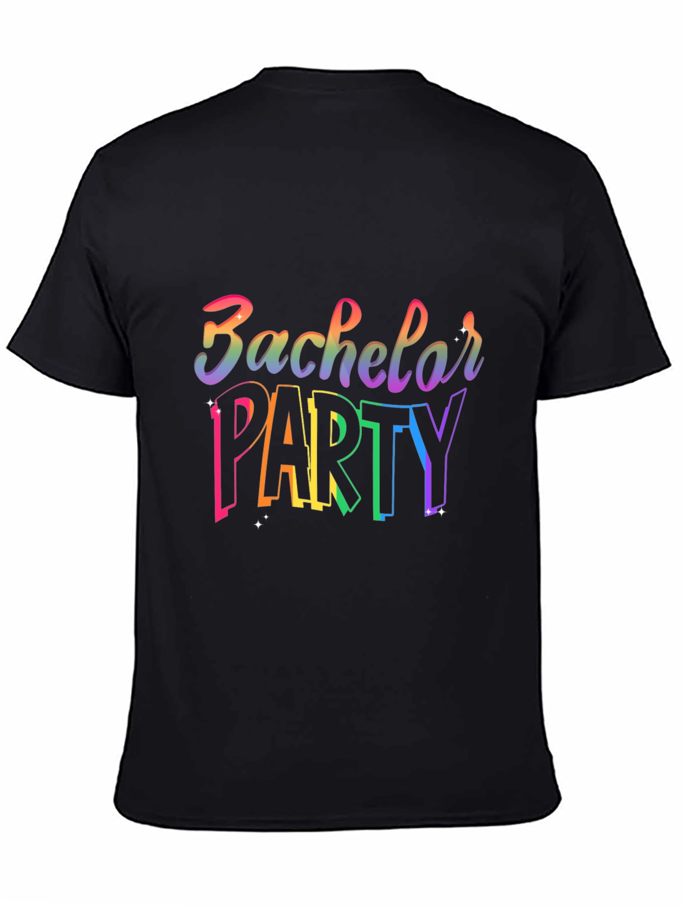 Rainbow Bachelor Party T-Shirt
