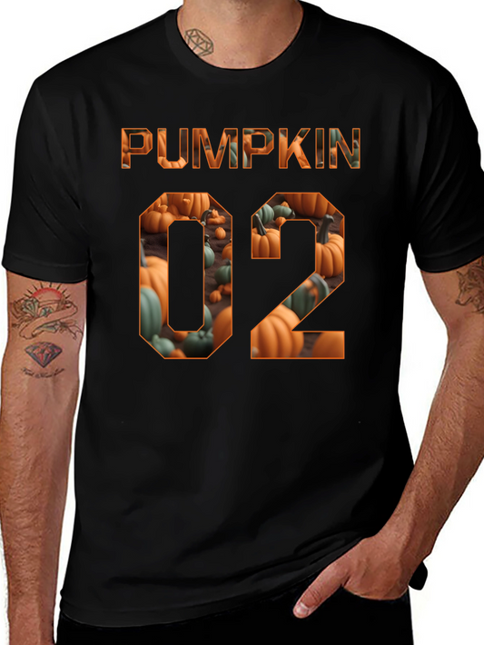 Pumpkin 02 T-Shirt - Fall Fashion