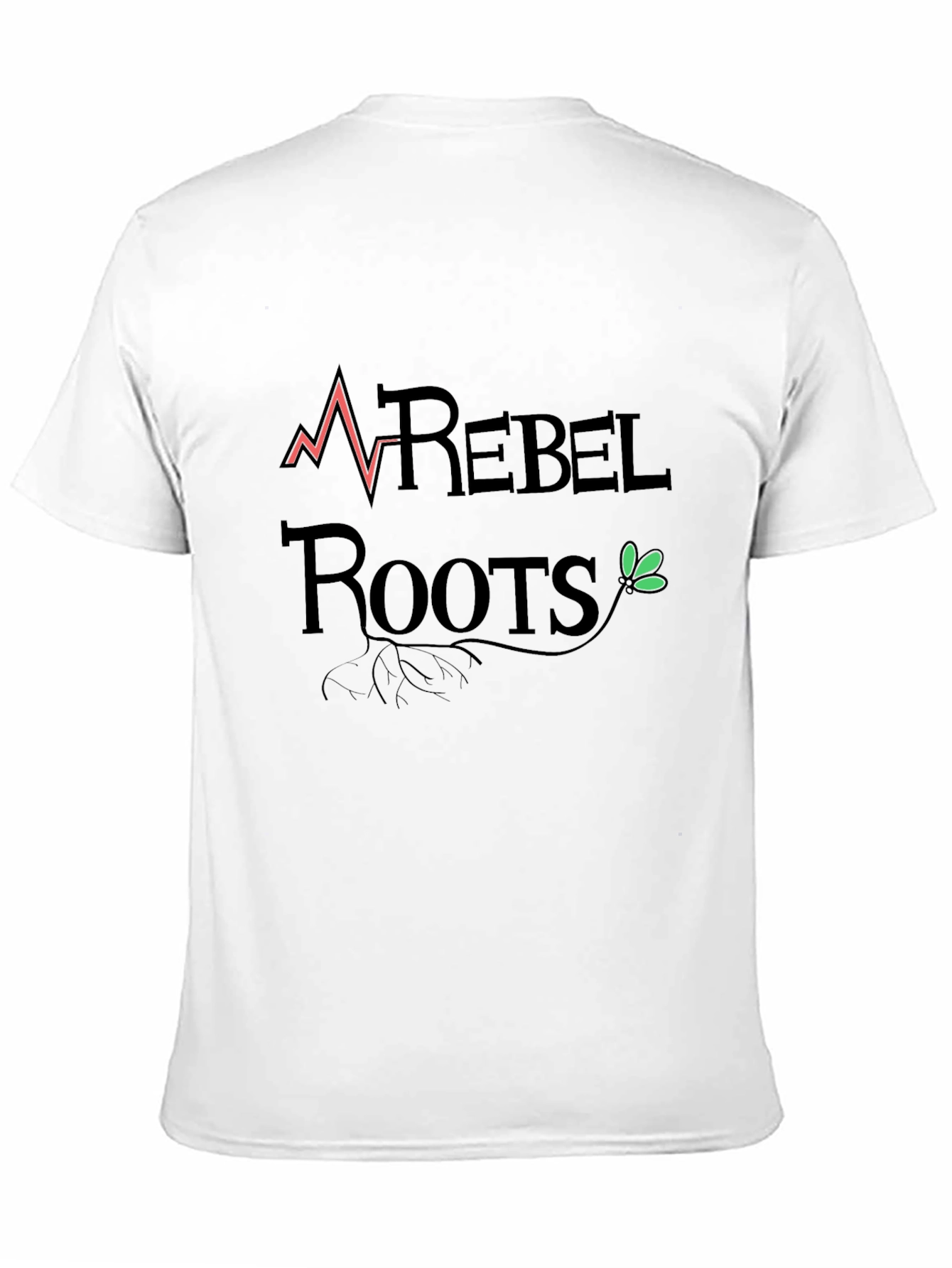 Rebel Roots Graphic Tee - Bold Statement Shirt
