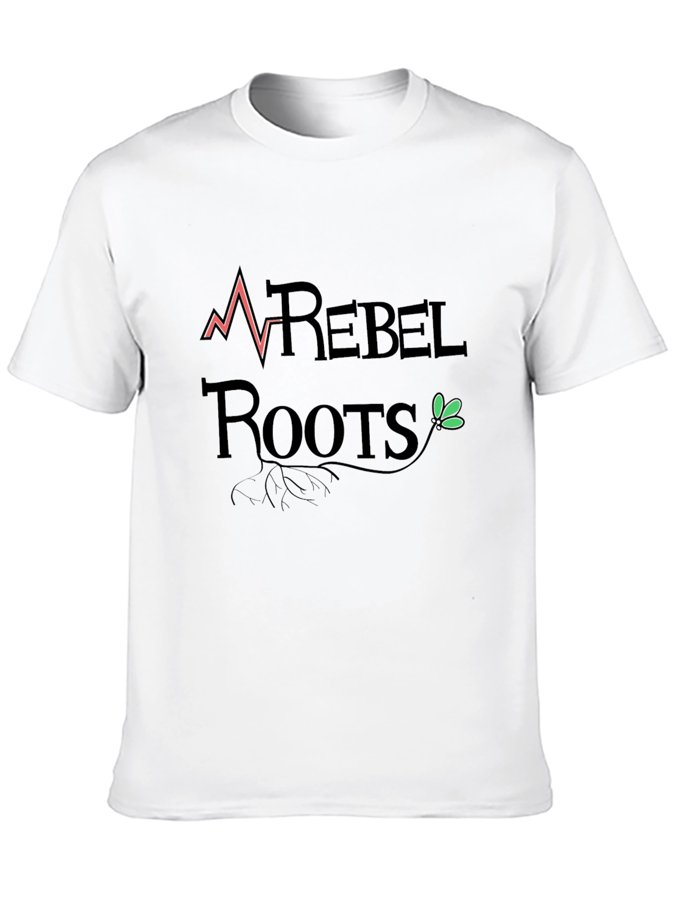 Rebel Roots Graphic Tee - Bold Statement Shirt