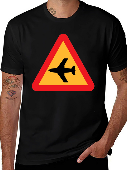 Airport Warning T-Shirt - Funny Aviation Tee