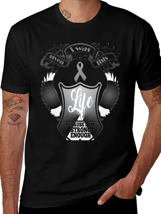 Strength Ribbon Graphic T-Shirt