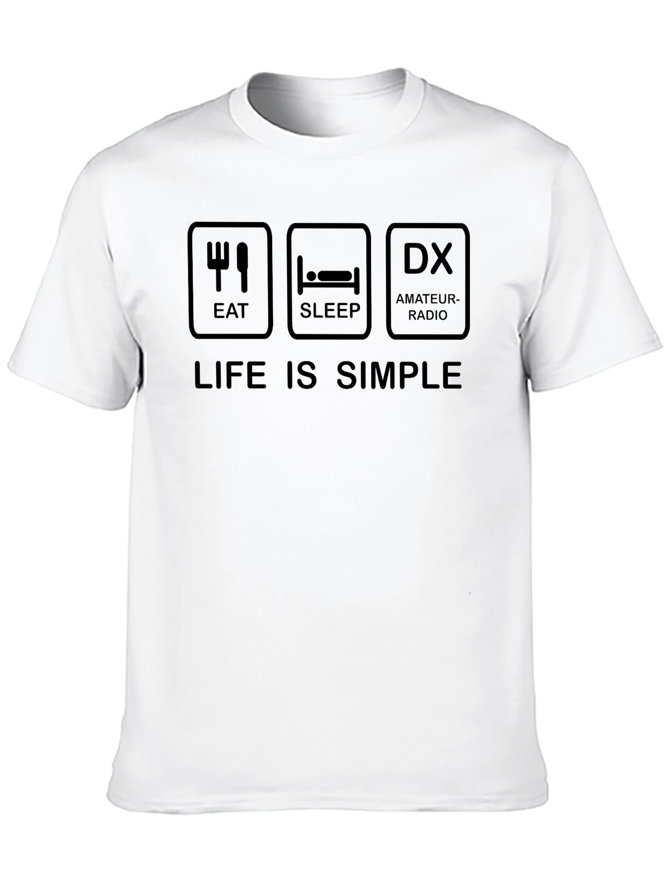 Eat Sleep DX Amateur Radio T-Shirt