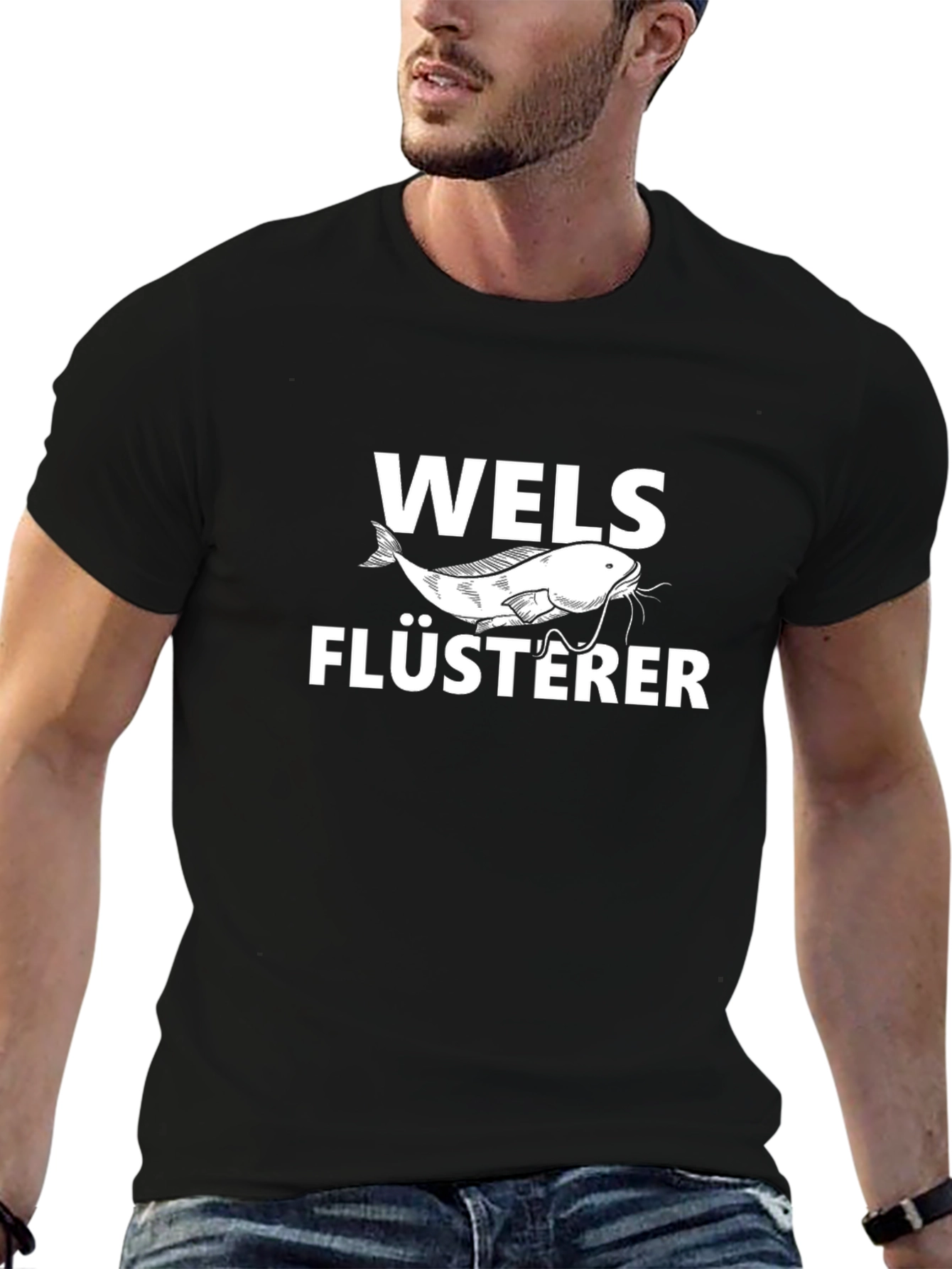 Wels Flusterer T-Shirt - Catfish Whisperer Tee