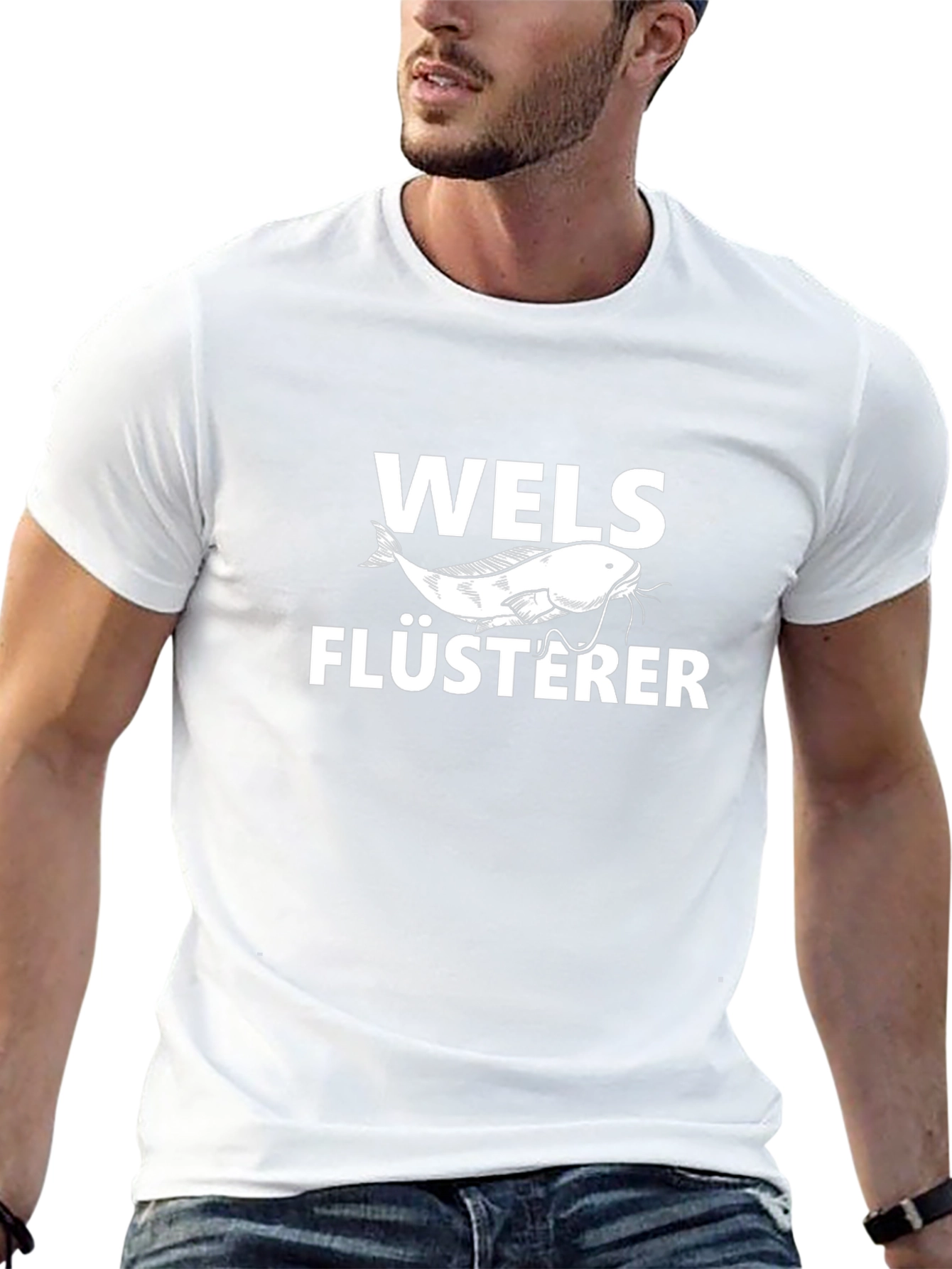 Wels Flusterer T-Shirt - Catfish Whisperer Tee