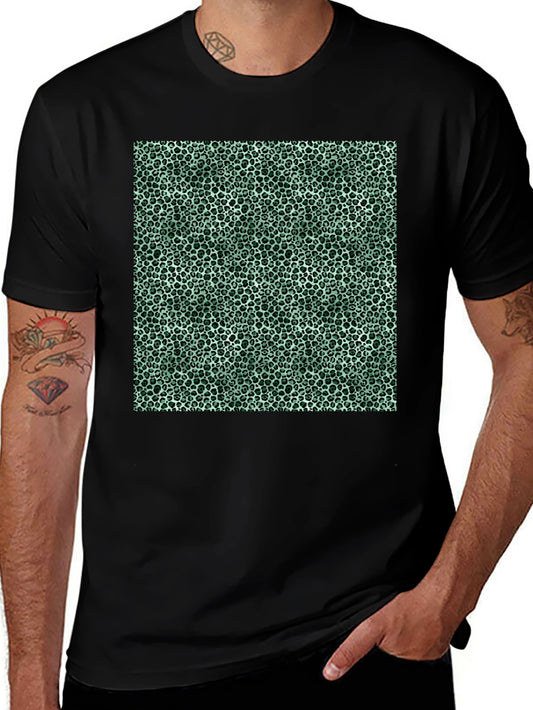 Trendy Abstract Print Mens T-Shirt