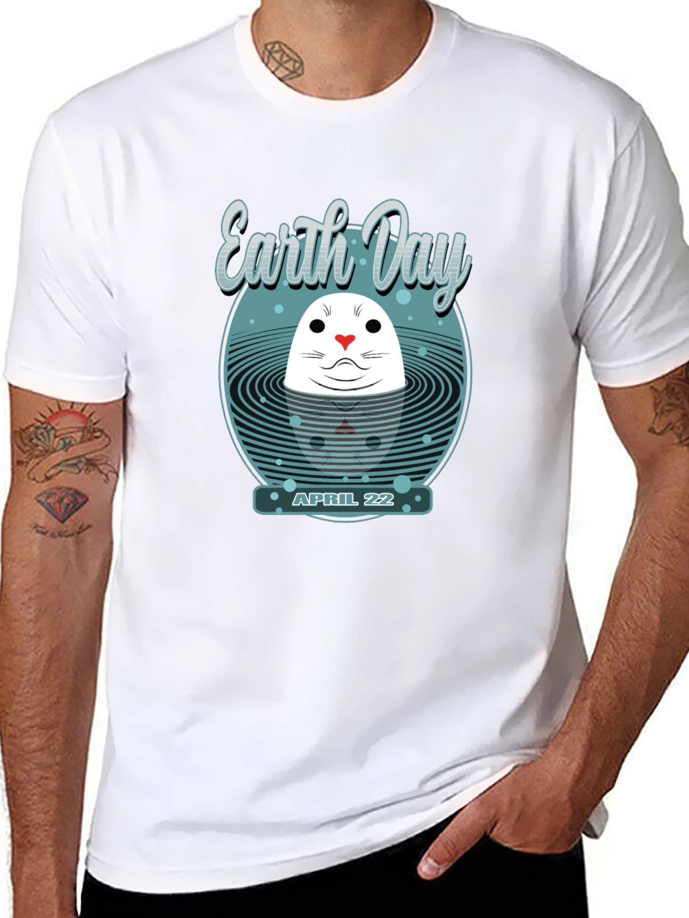 Earth Day Seal T-Shirt - April 22nd