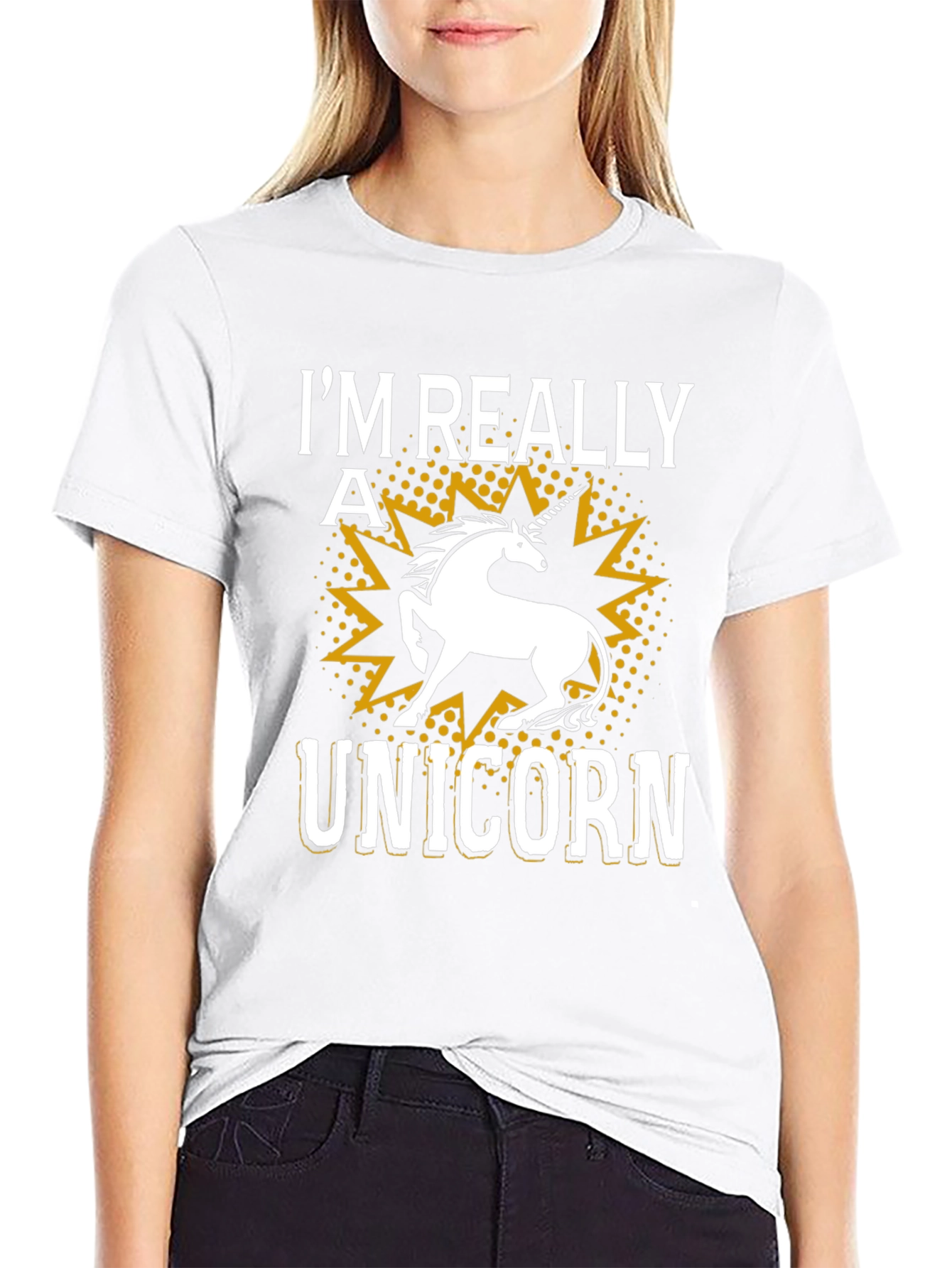 Im Really a Unicorn Graphic Tee