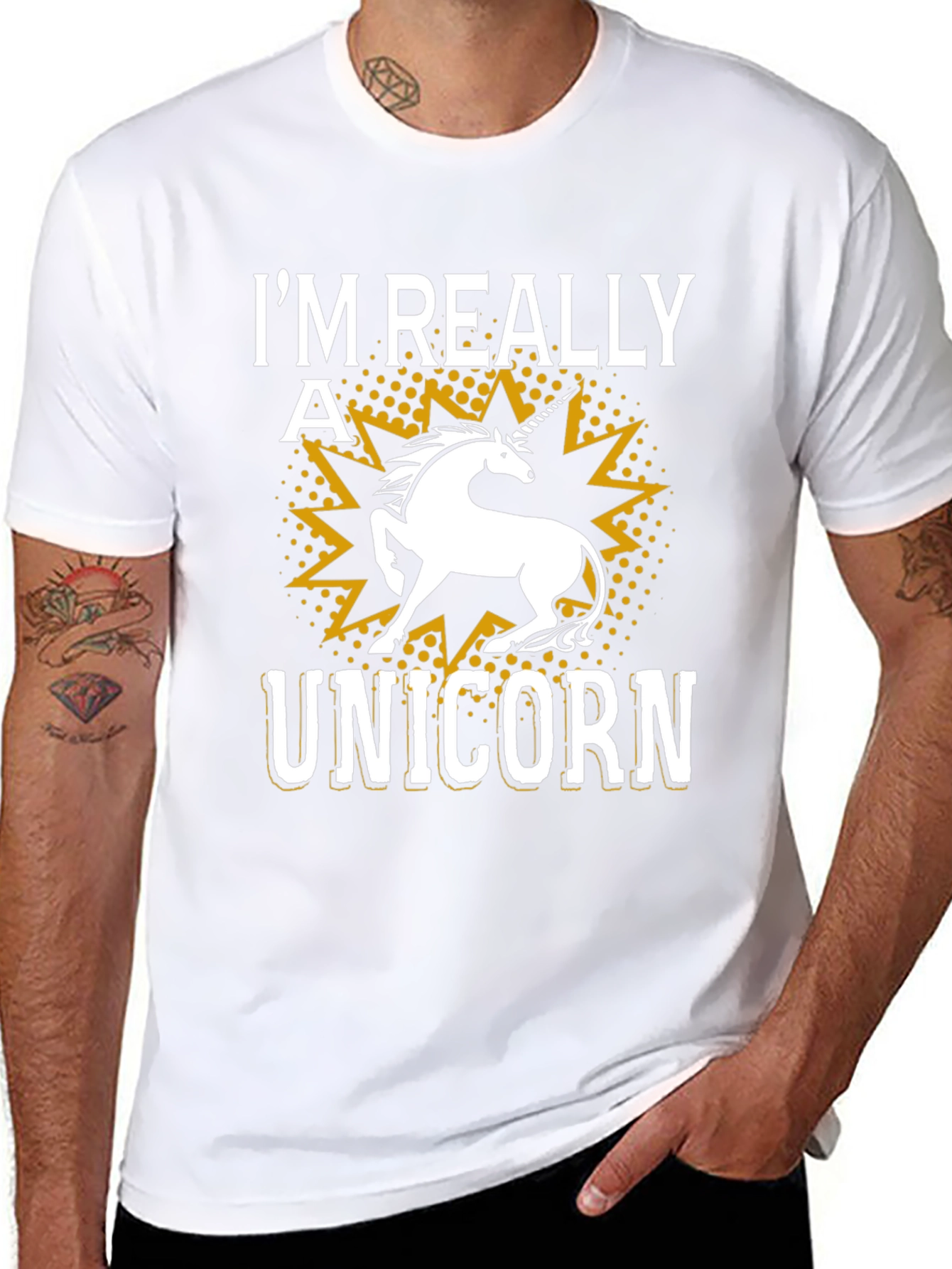 Im Really a Unicorn Graphic Tee