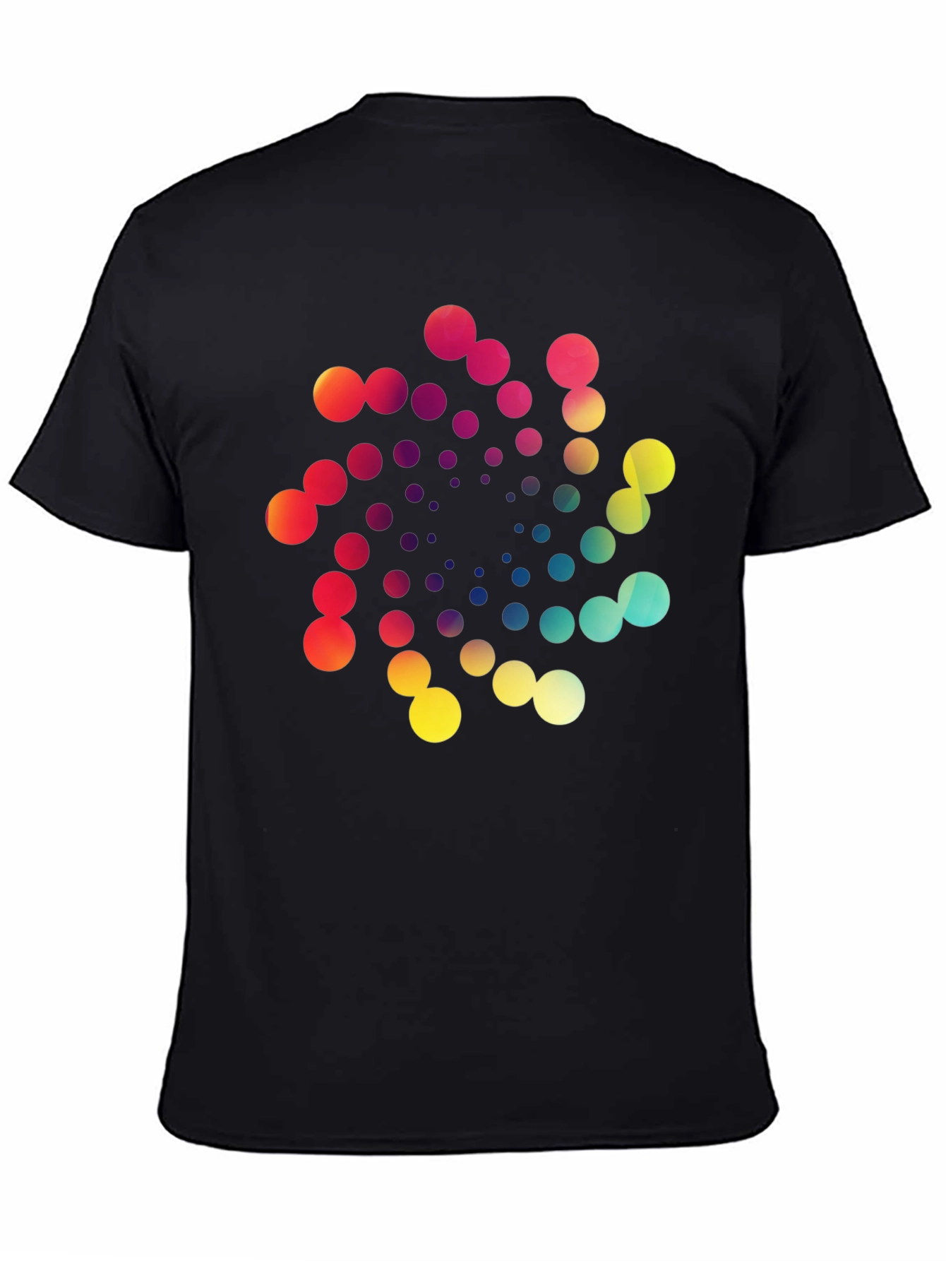 Vibrant Spiral Graphic T-Shirt - Modern Design