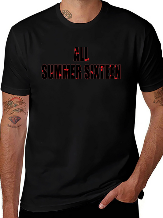All Summer Sixteen Graphic Tee - Black