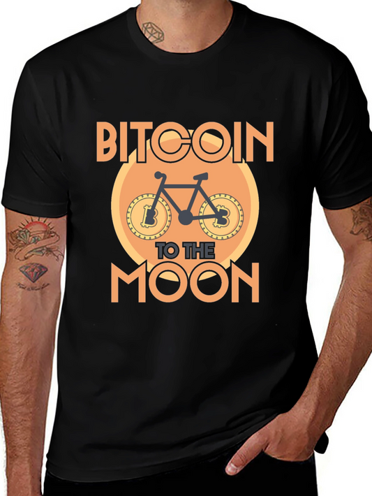 Bitcoin to the Moon T-Shirt - Crypto HODL