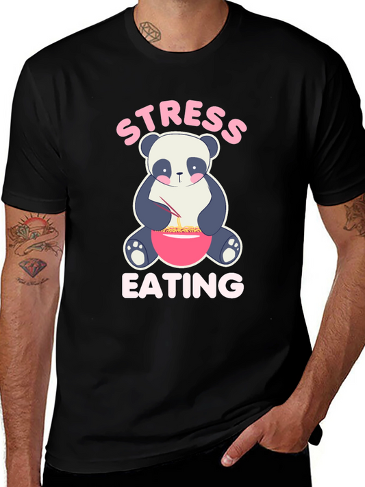 Stress Eating Panda T-Shirt