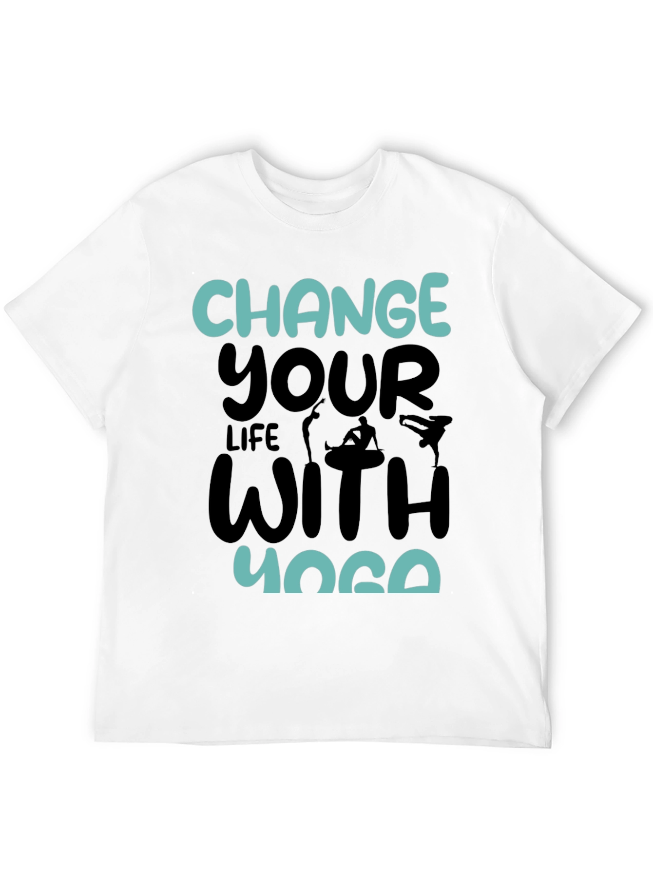 Yoga Life Black T-Shirt