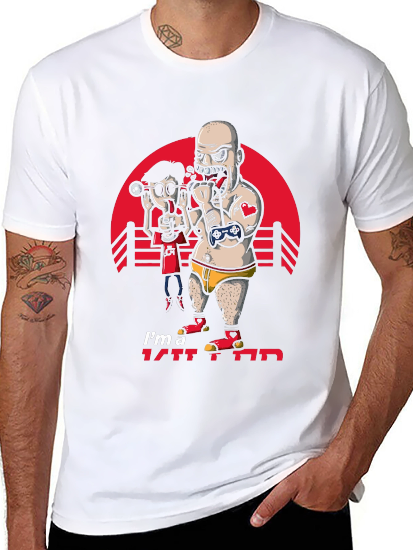 Im A Gamer T-Shirt - Funny Cartoon Design