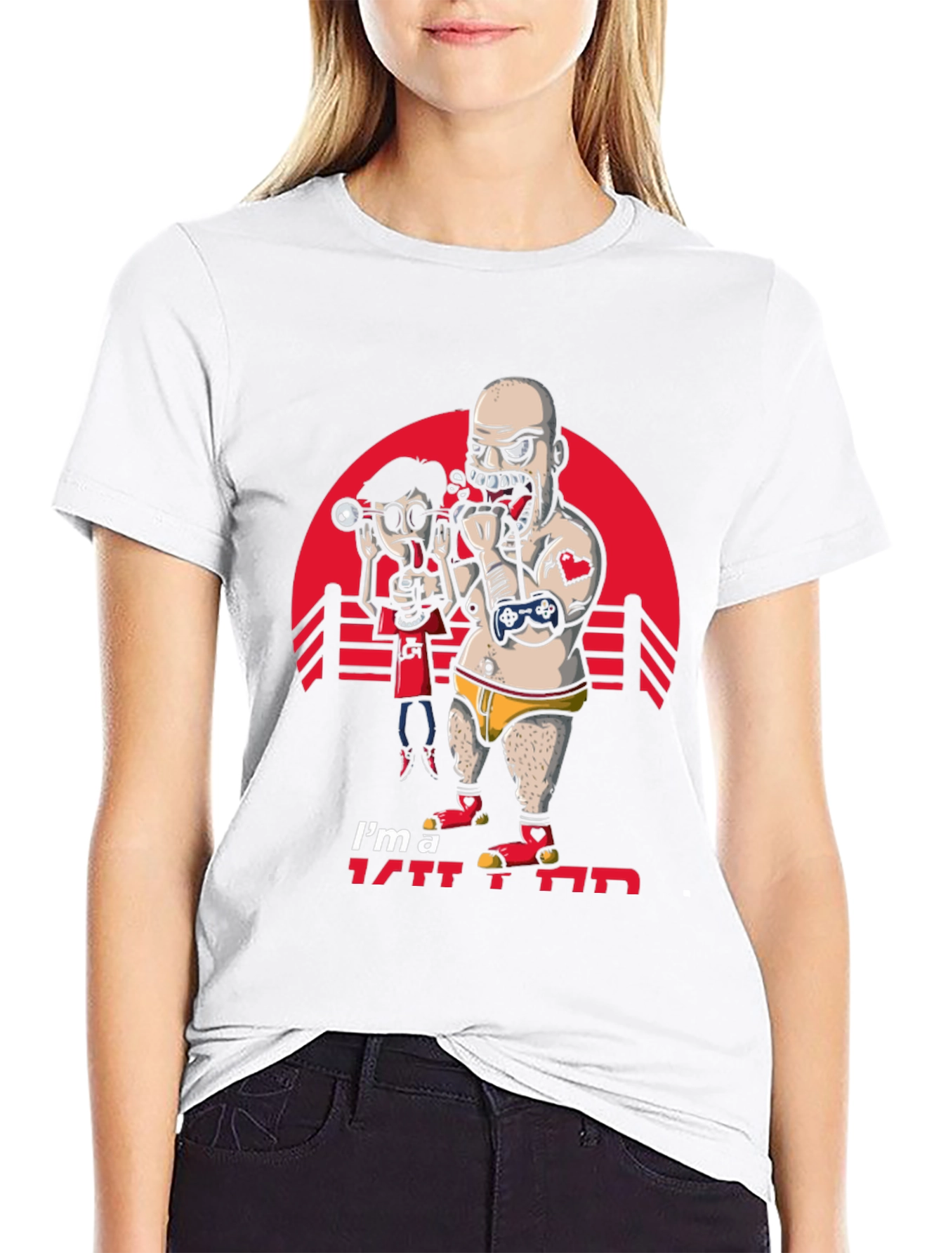 Im A Gamer T-Shirt - Funny Cartoon Design