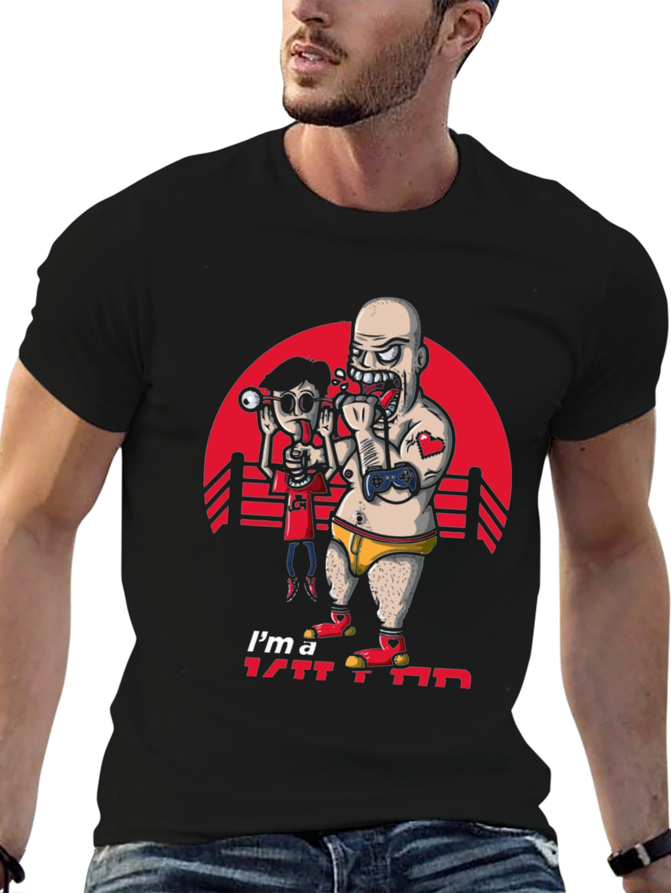 Im A Gamer T-Shirt - Funny Cartoon Design