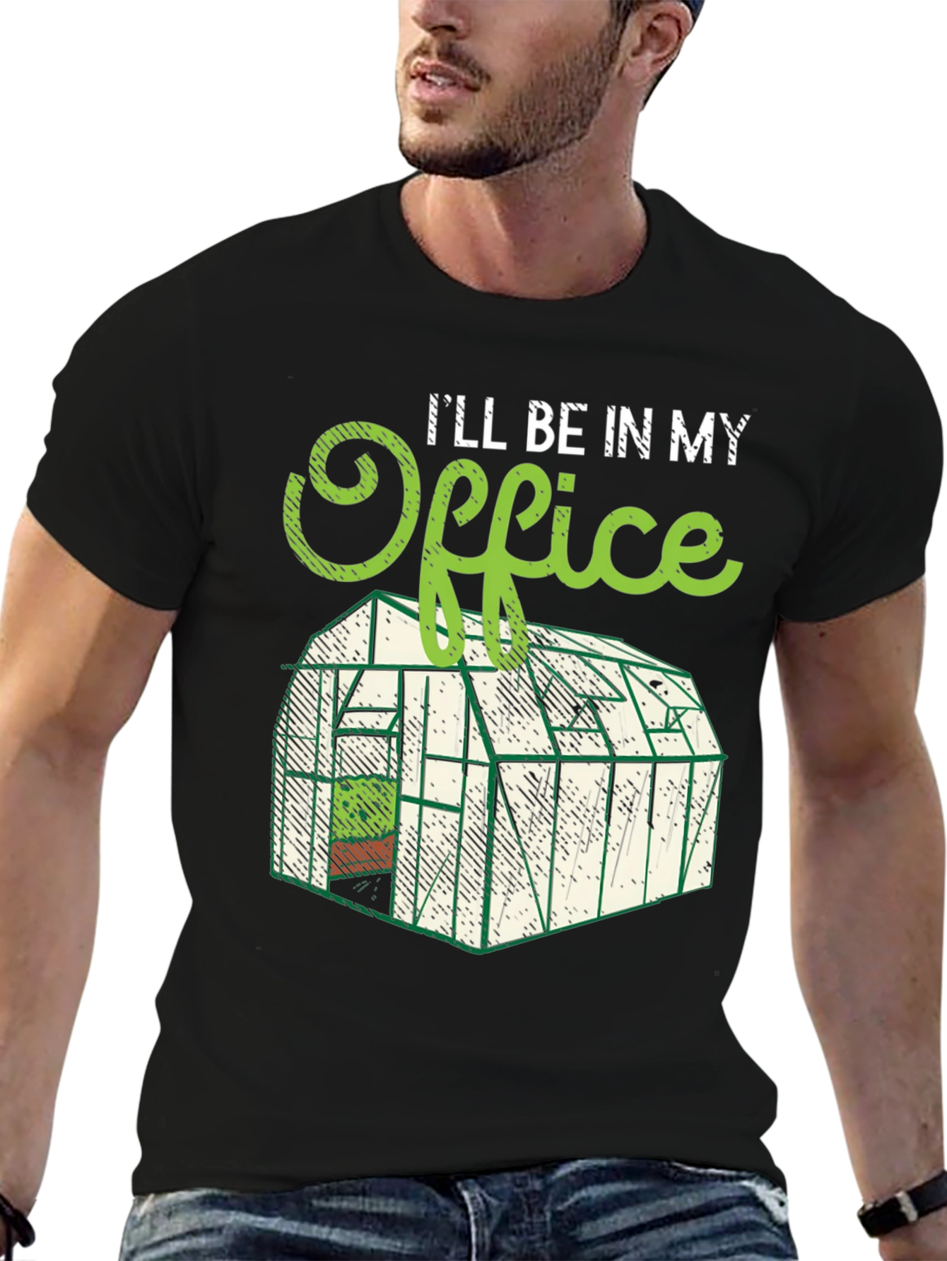 Gardening Office T-Shirt - Greenhouse Lover