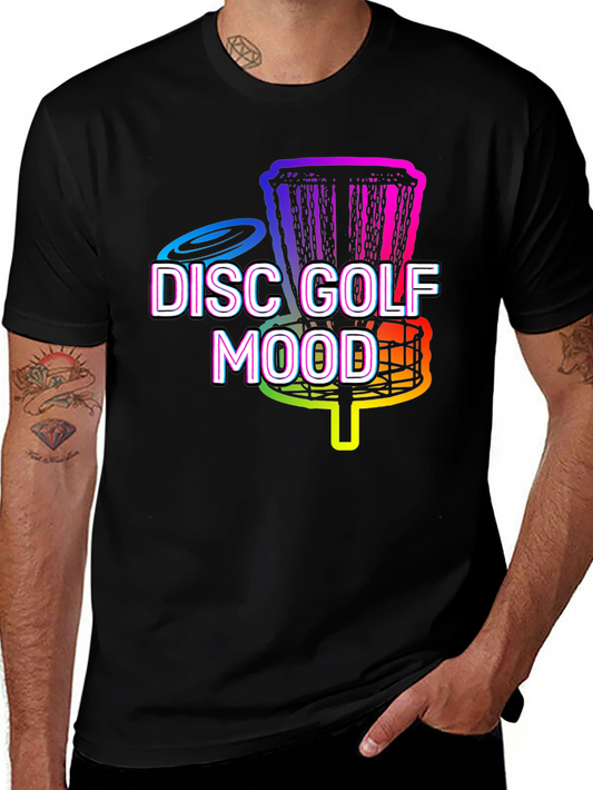 Disc Golf Mood Tee - Colorful Design