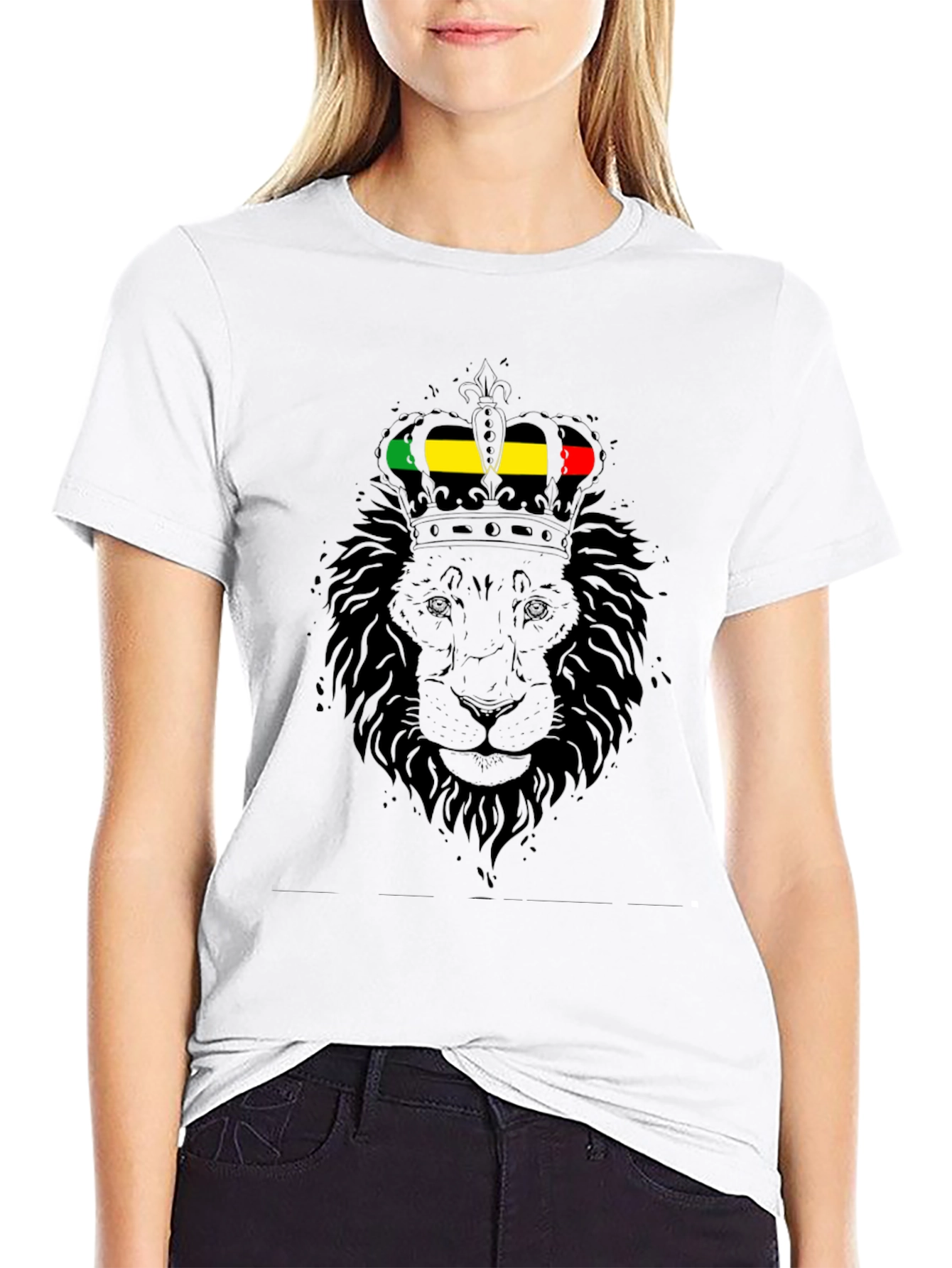 Reggae Lion King Graphic T-Shirt