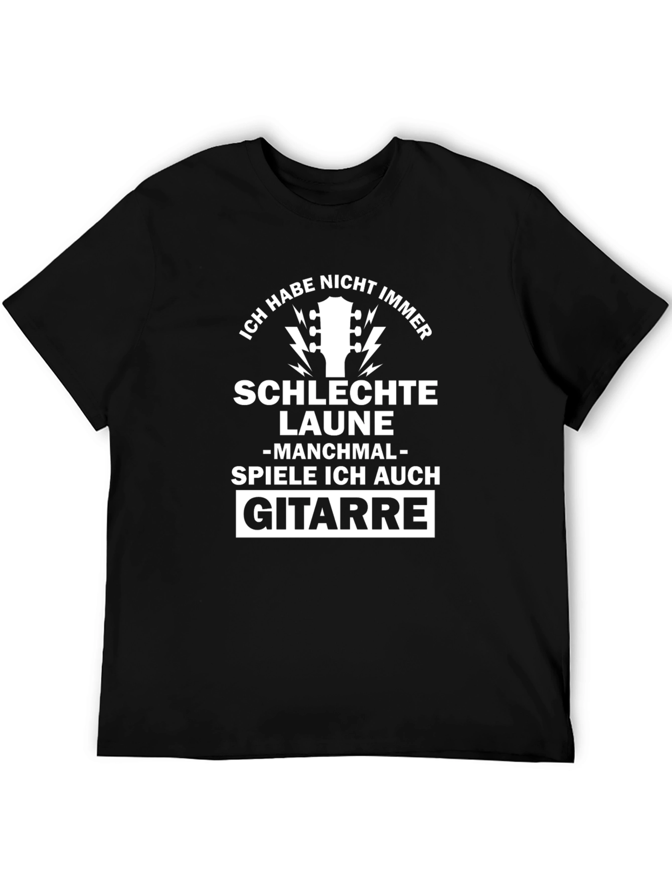 Ich Habe Gitarre T-Shirt - Funny Musician Tee