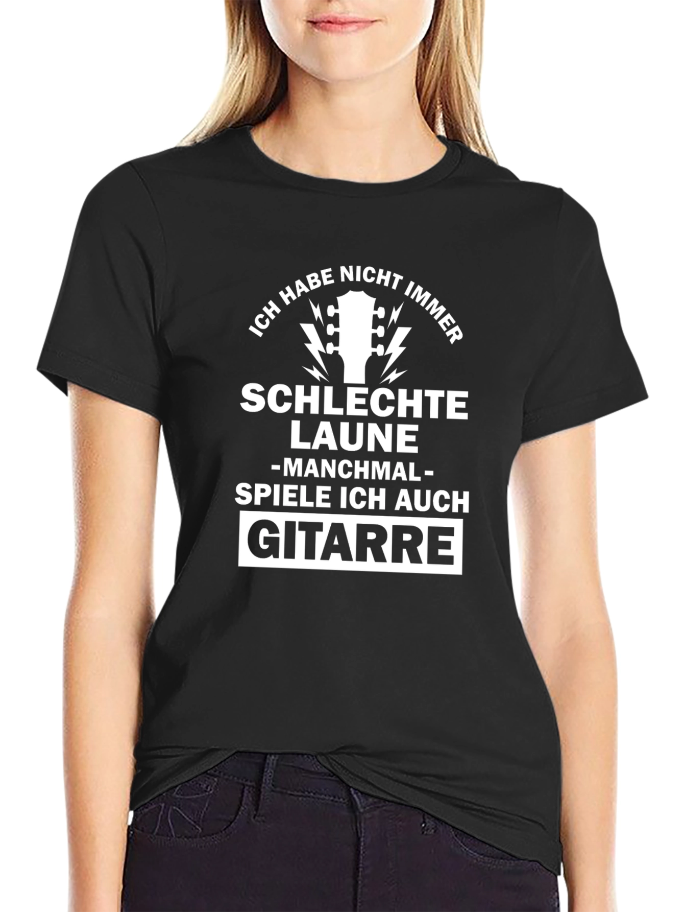 Ich Habe Gitarre T-Shirt - Funny Musician Tee