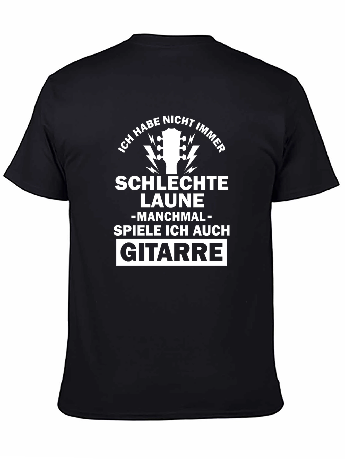 Ich Habe Gitarre T-Shirt - Funny Musician Tee