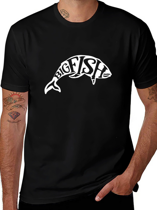 Big Fish Graphic Tee - Classic Black T-Shirt