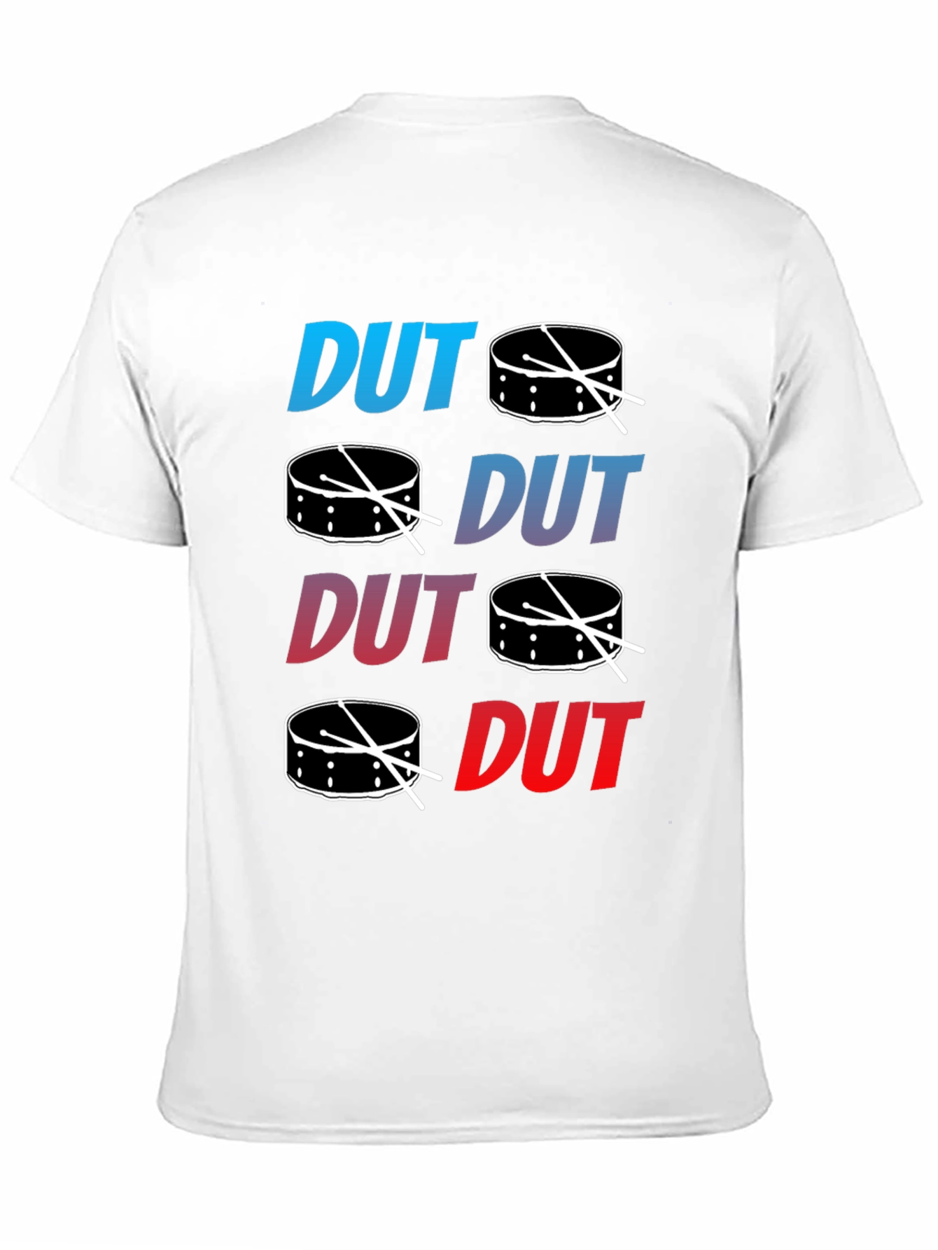Dut Drum T-Shirt - Black Cotton Tee