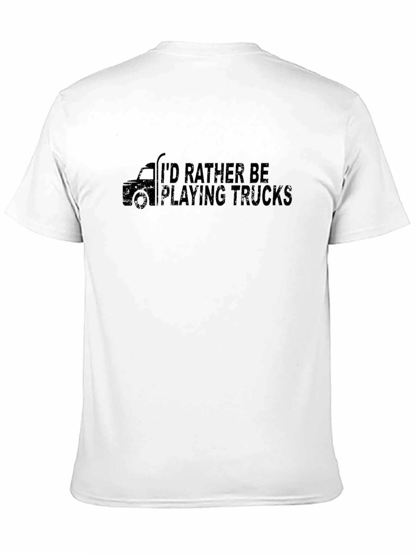 Id Rather Be Playing Trucks Graphic Tee