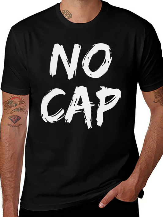 No Cap Graphic T-Shirt - Stylish Streetwear