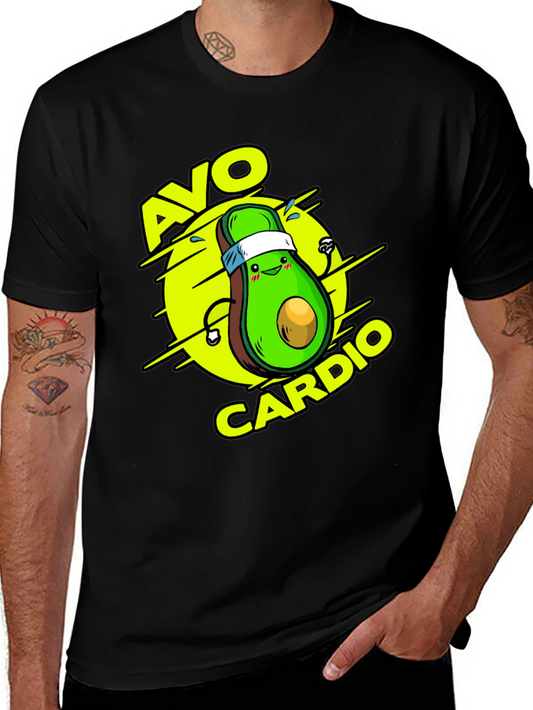 Avo Cardio Black T-Shirt