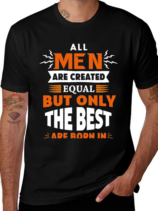 Best Men Born In T-Shirt - Premium Quality Graphic Tee